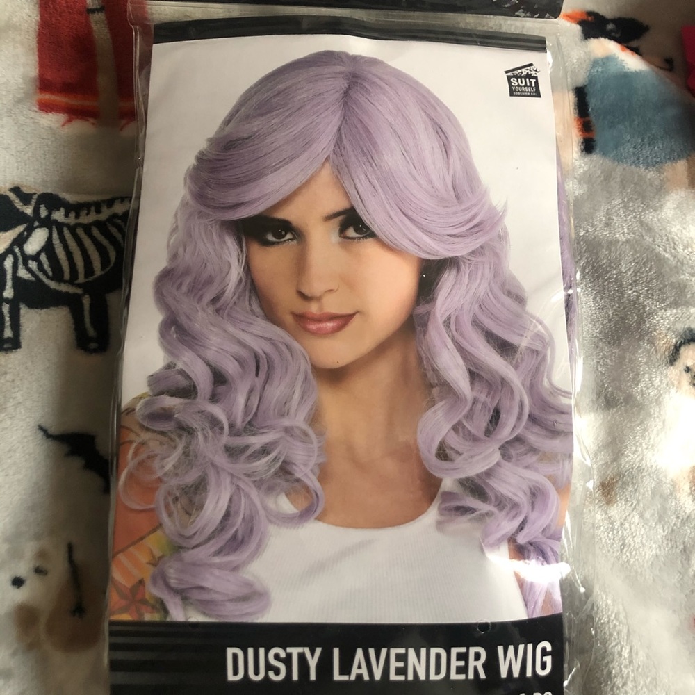 Lavender wig